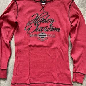 Harley-Davidson Red Crew Neck Sweater